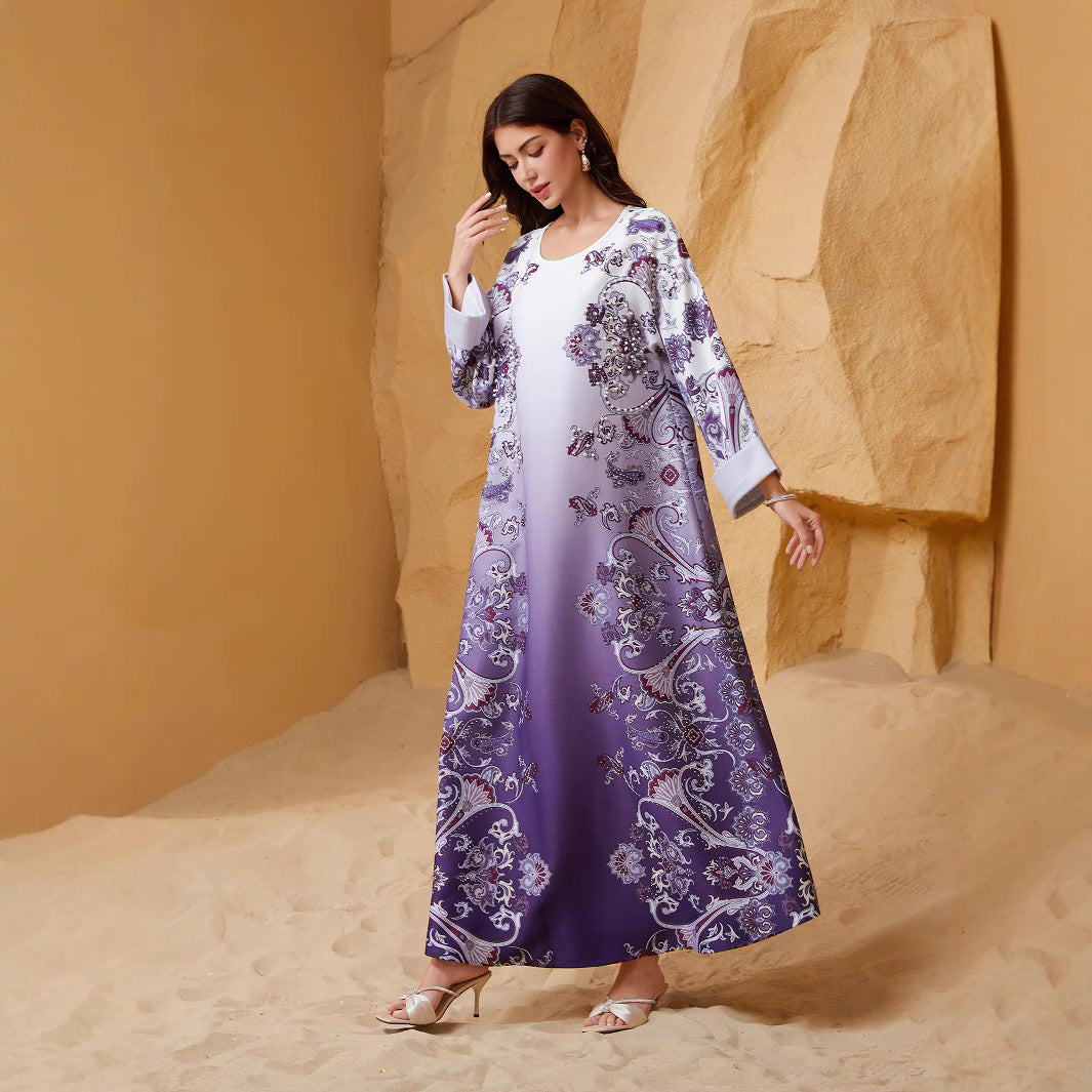 Diamonds and Beaded Abaya