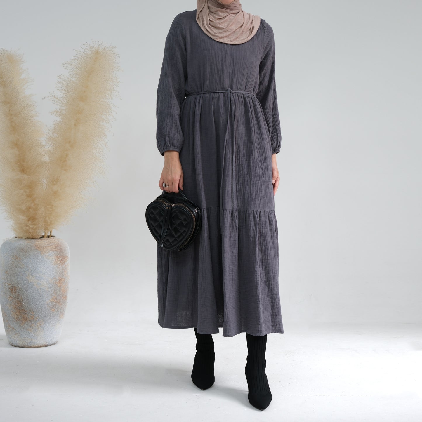 Autumn and winter daily Abaya