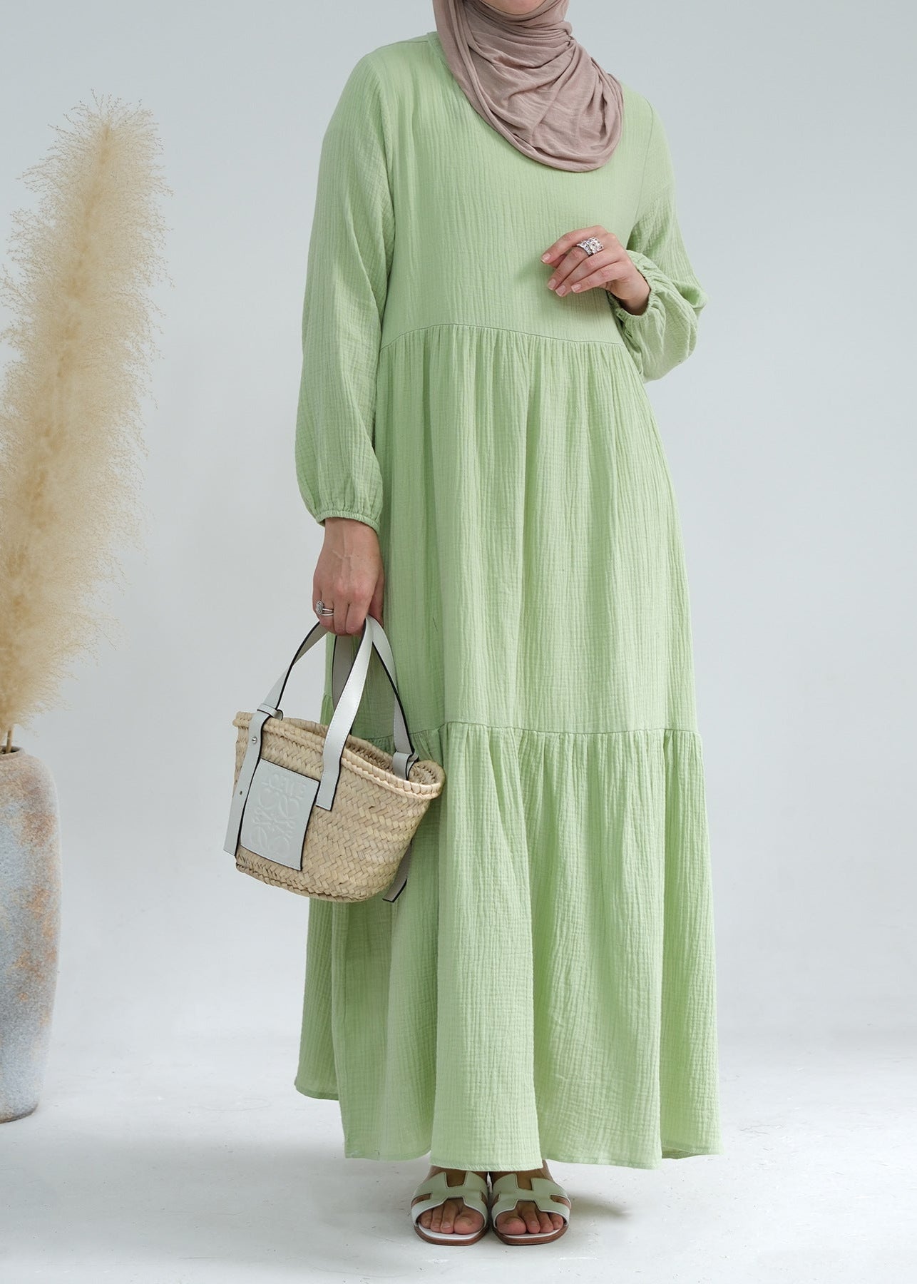 Autumn and winter daily Abaya