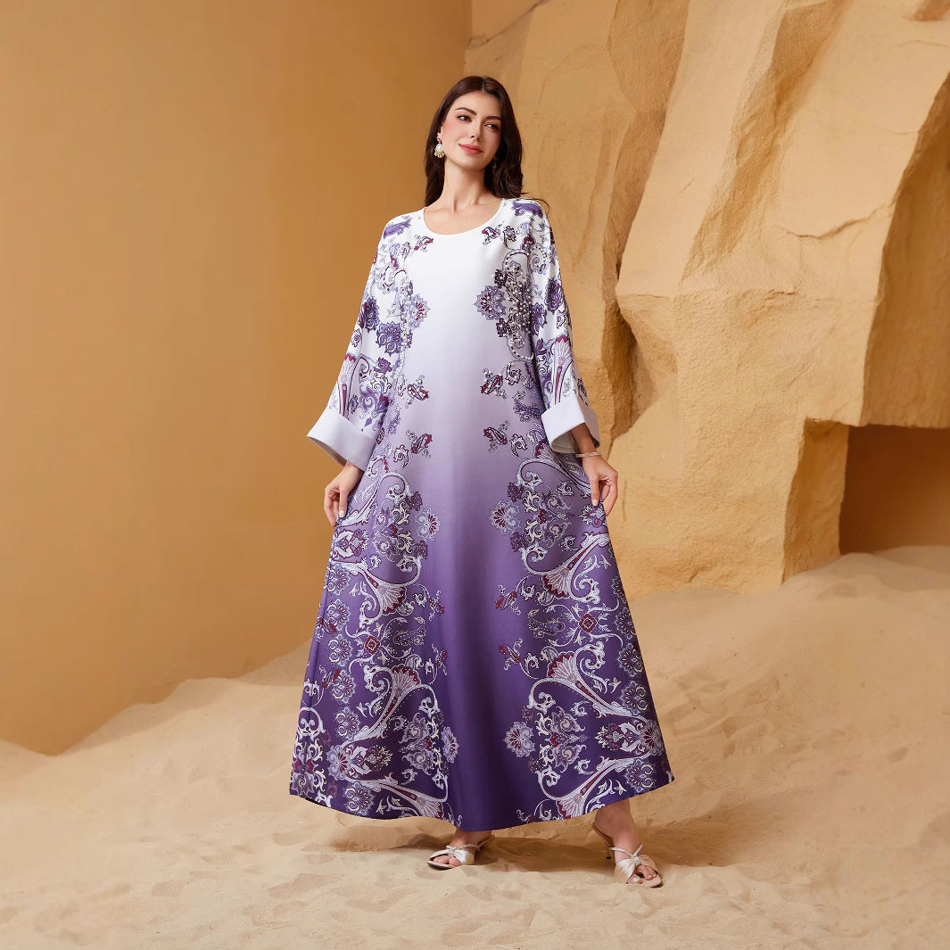 Diamonds and Beaded Abaya