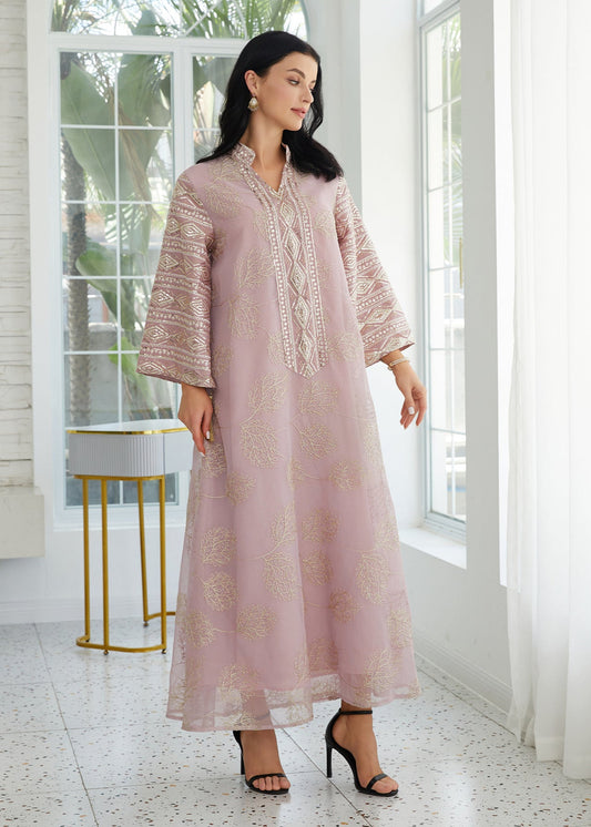 Embroidered sequined women's Abaya