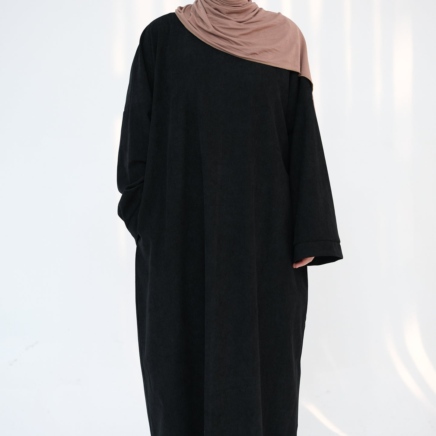 Loriya Winter Loose Casual Abaya