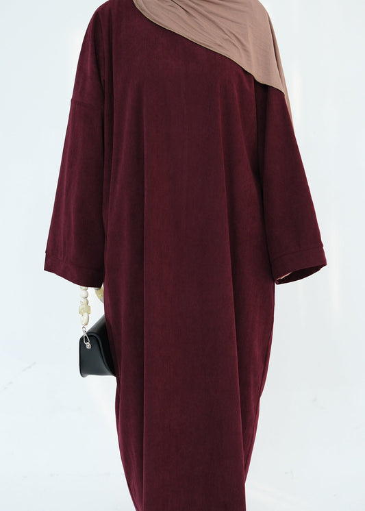 Loriya Winter Loose Casual Abaya